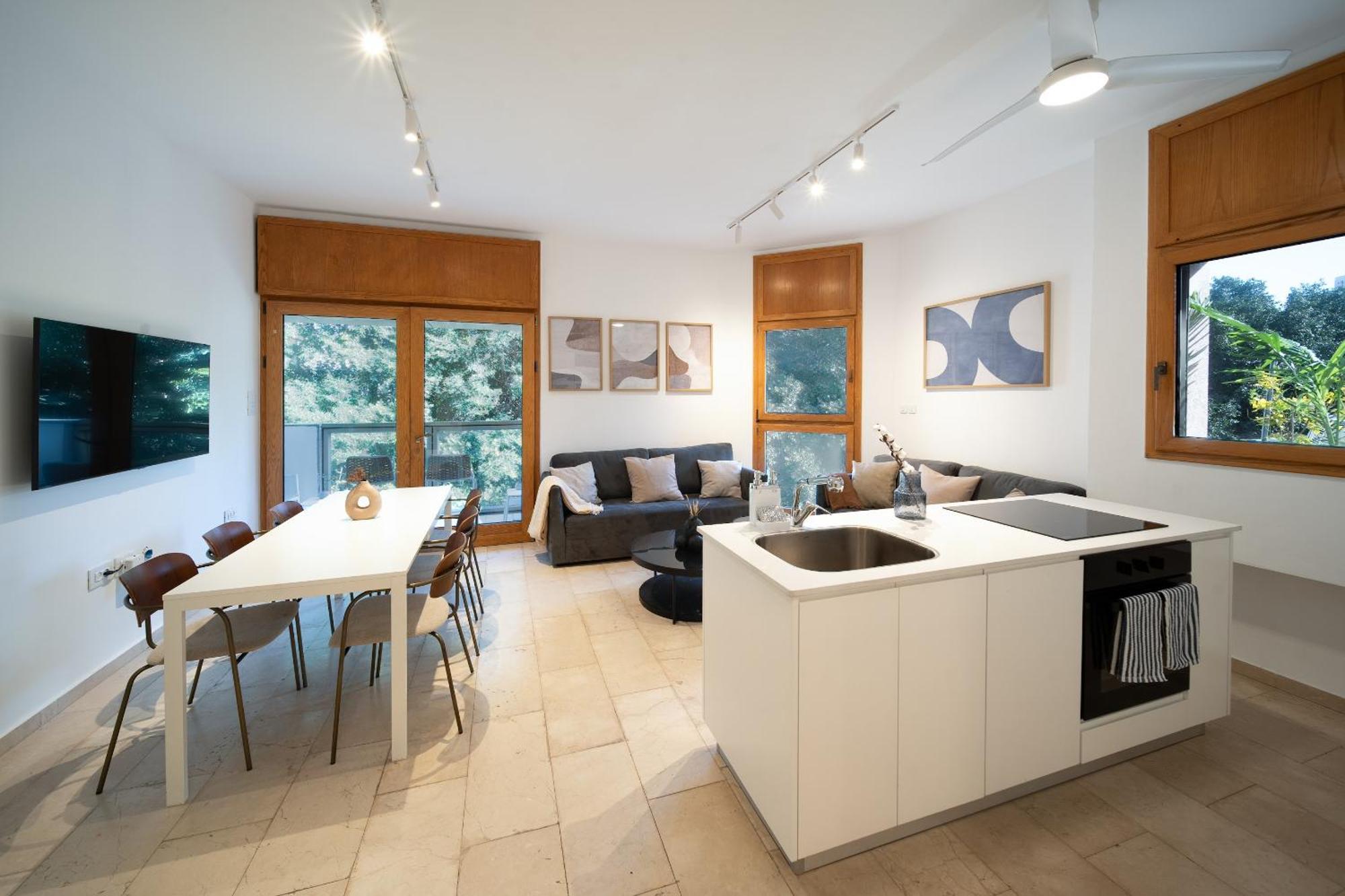 Meir Dizengoff Residence With Shelter Tel Aviv Kamer foto